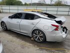 2018 Nissan Maxima 3.5s Silver vin: 1N4AA6AP5JC378174