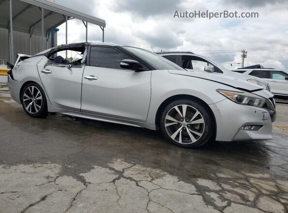 1N4AA6AP5JC378174 2018 NISSAN MAXIMA Silver Передня права чверть