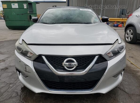 1N4AA6AP5JC378174 2018 NISSAN MAXIMA Silver Вид спереду