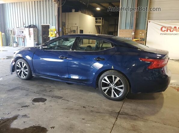 1N4AA6AP5JC383326 2018 NISSAN MAXIMA Blue Задня ліва чверть