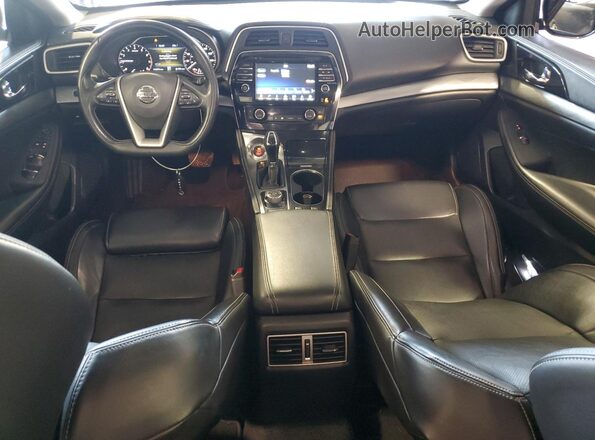 1N4AA6AP5JC383326 2018 NISSAN MAXIMA Blue Вид панелі приладів