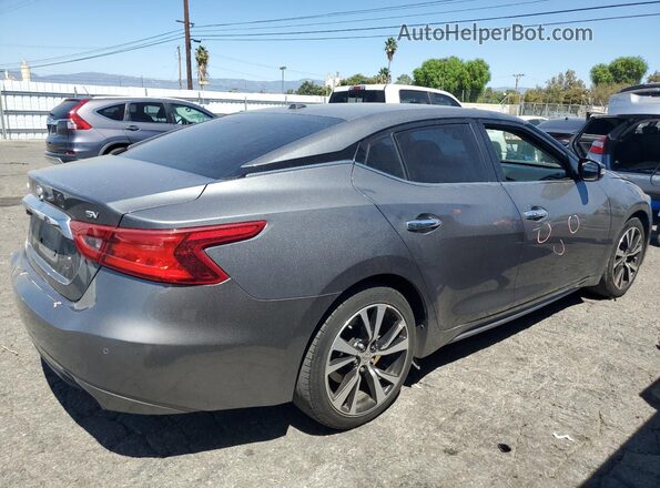 1N4AA6AP5JC391569 2018 NISSAN MAXIMA Gray Trasero derecho