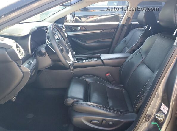 1N4AA6AP5JC391569 2018 NISSAN MAXIMA Gray Vista interior delantera