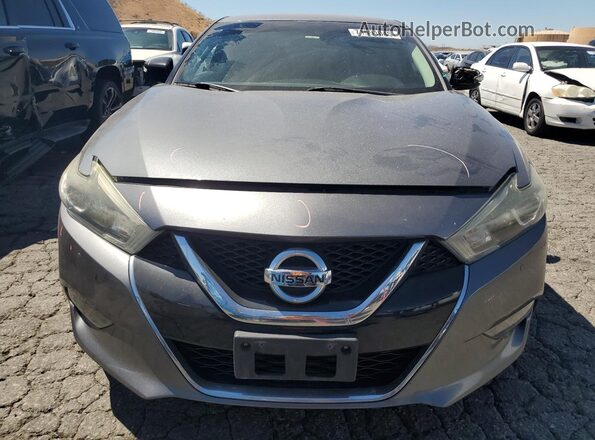 1N4AA6AP5JC391569 2018 NISSAN MAXIMA Gray Vista frontal