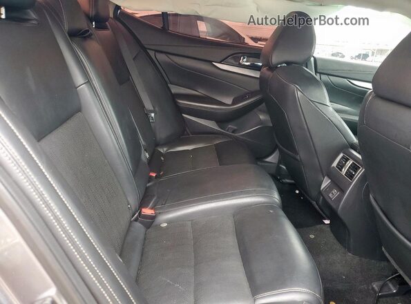1N4AA6AP6JC395257 2018 NISSAN MAXIMA Gray Vista de los asientos traseros