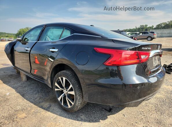1N4AA6AP7JC367774 2018 NISSAN MAXIMA Черный Задняя левая четверть