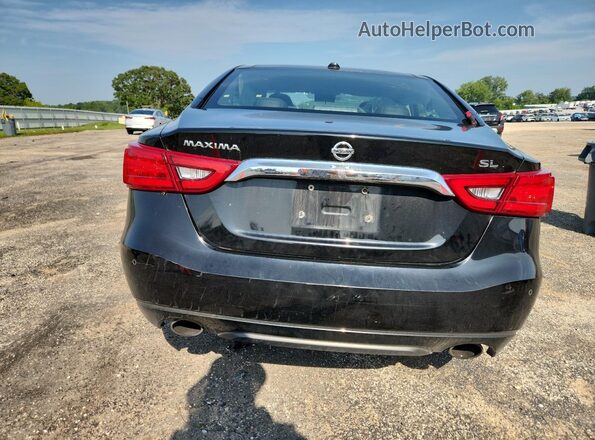 1N4AA6AP7JC367774 2018 NISSAN MAXIMA Черный Вид сзади