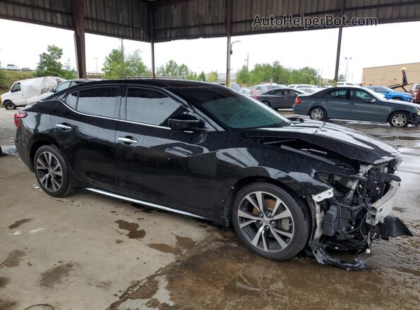1N4AA6AP7JC389192 2018 NISSAN MAXIMA Black Delantero derecho