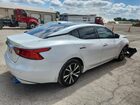 2018 Nissan Maxima 3.5s Белый vin: 1N4AA6AP8JC397785