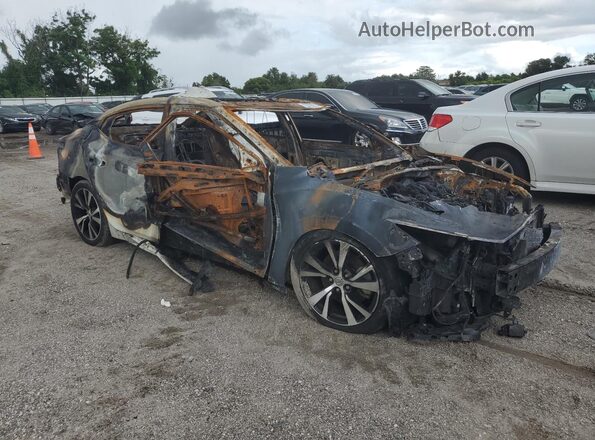 1N4AA6AP8JC408672 2018 NISSAN MAXIMA Белый Передняя правая четверть