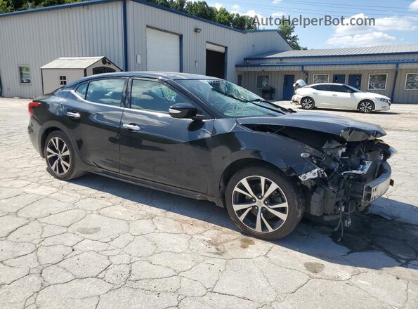 1N4AA6AP9JC372524 2018 NISSAN MAXIMA Black Передня права чверть