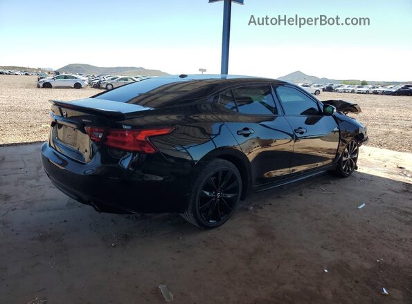 1N4AA6AP9JC374242 2018 NISSAN MAXIMA Black Trasero derecho