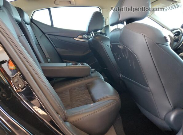 1N4AA6AP9JC374242 2018 NISSAN MAXIMA Black Vista de los asientos traseros