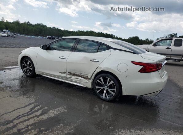 1N4AA6AP9JC409037 2018 NISSAN MAXIMA White Задня ліва чверть