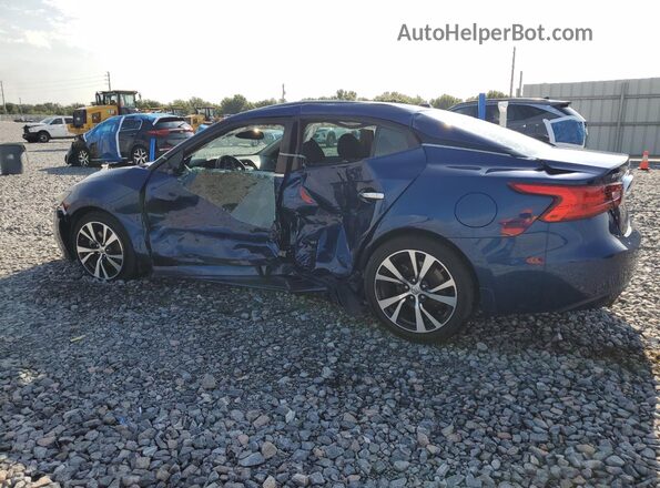 1N4AA6APXJC399876 2018 NISSAN MAXIMA Blue Tył lewy