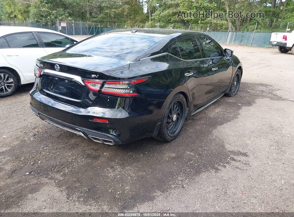 1N4AA6CV1MC516776 2021 NISSAN MAXIMA Черный Задняя правая четверть