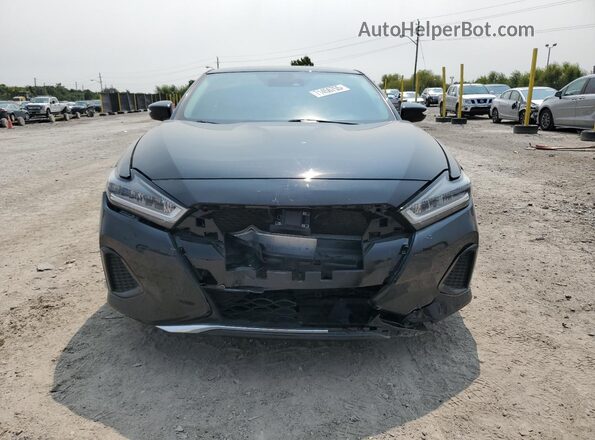 1N4AA6CV7MC506673 2021 NISSAN MAXIMA Черный Вид спереди