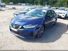 2020 Nissan Maxima Sv Xtronic Cvt Blue vin: 1N4AA6CV8LC360606
