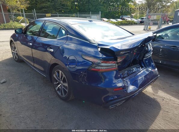 1N4AA6CV8LC360606 2020 NISSAN MAXIMA Blue Tył lewy