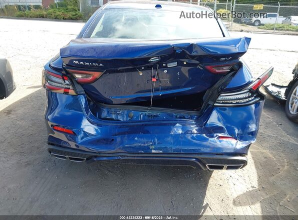 1N4AA6CV8LC360606 2020 NISSAN MAXIMA Blue Widok z przodu