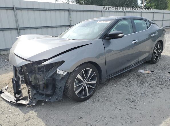 1N4AA6CV9MC509574 2021 NISSAN MAXIMA Silver Առջևի ձախ երեք քառորդ տեսարան