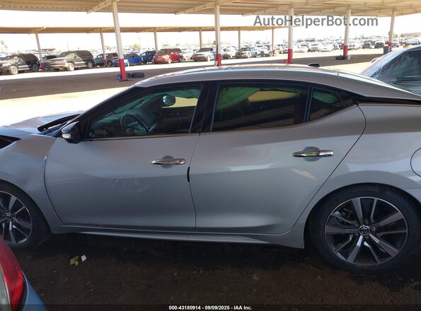 1N4AA6DV4LC372508 2020 NISSAN MAXIMA SL Silver Rear interior view