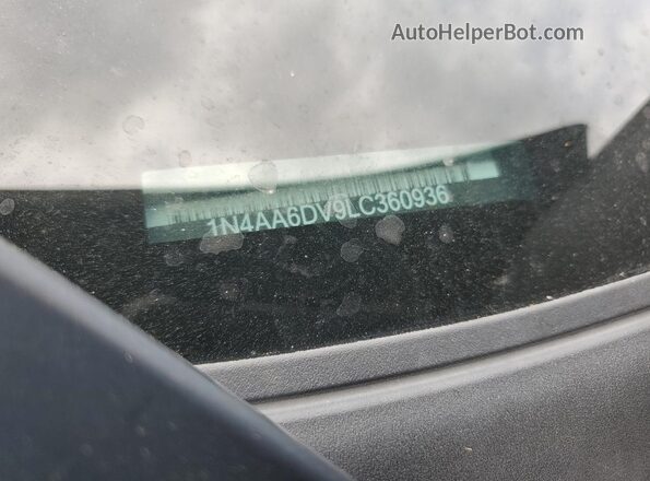 1N4AA6DV9LC360936 2020 NISSAN MAXIMA SL Black Շարժիչի բաժամունքի տեսք