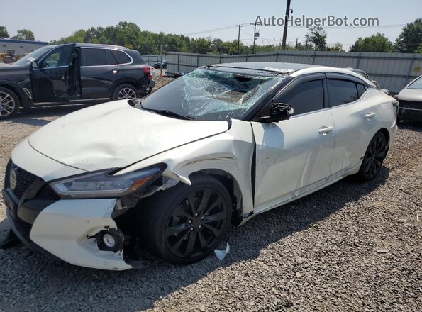 1N4AA6EV2MC509977 2021 NISSAN MAXIMA SR White Przód lewy
