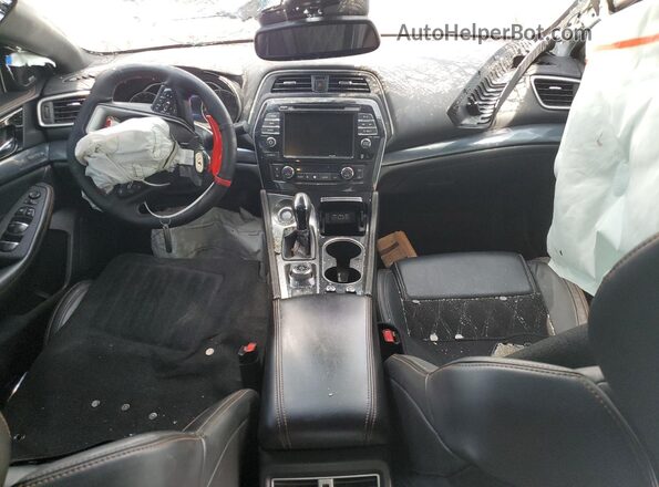 1N4AA6EV2MC509977 2021 NISSAN MAXIMA SR White Widok deski rozdzielczej