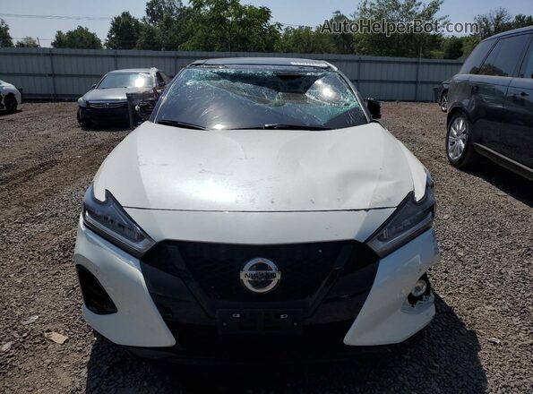 1N4AA6EV2MC509977 2021 NISSAN MAXIMA SR White Widok z przodu
