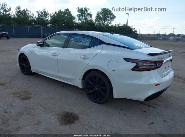 1N4AA6EV4LC383250 2020 NISSAN MAXIMA SR Белый Задняя левая четверть