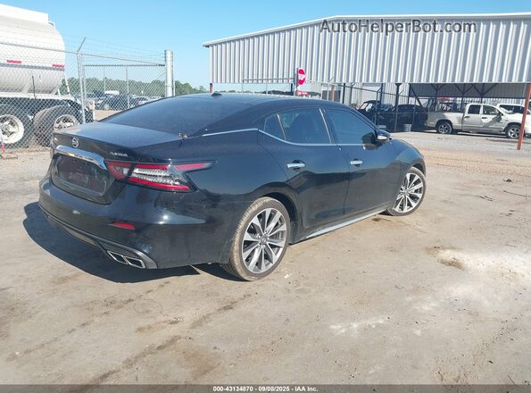 1N4AA6FV2LC367093 2020 NISSAN MAXIMA PLATINUM Черный Задняя правая четверть