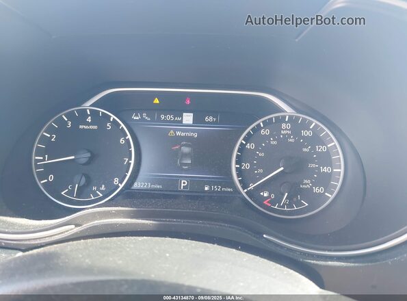 1N4AA6FV2LC367093 2020 NISSAN MAXIMA PLATINUM Черный Вид задних сидений