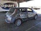 2016 Nissan Leaf S Gray vin: 1N4AZ0CP4GC306460