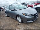 2023 Nissan Leaf S 40 Kwh Gray vin: 1N4AZ1BV1PC555210