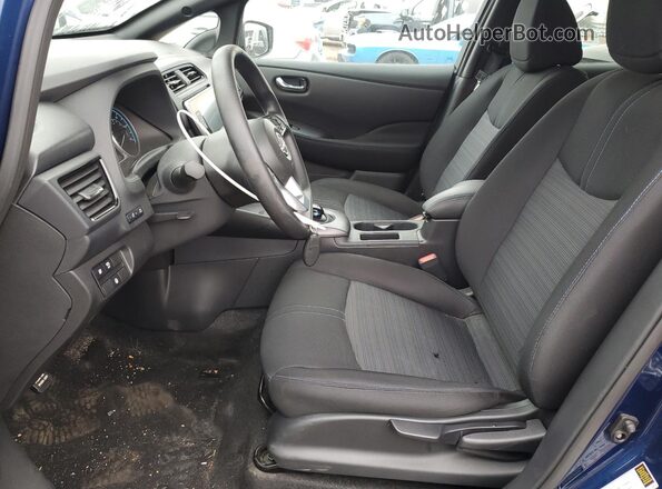 1N4AZ1BV3SC559395 2025 NISSAN LEAF Blue წინა სალონის ხედი