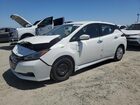 2023 Nissan Leaf S White vin: 1N4AZ1BV4PC557372