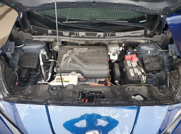1N4AZ1BV7RC555778 2024 NISSAN LEAF Blue Вид задньої частини салону