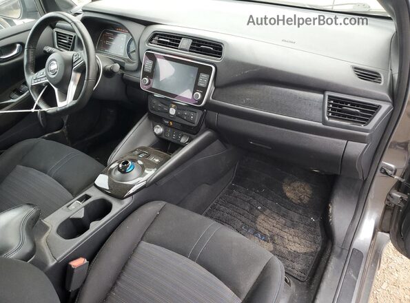 1N4AZ1CP1LC308442 2020 NISSAN LEAF Gray წინა პანელის ხედი