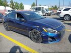 2023 Nissan Altima Sr Fwd Blue vin: 1N4BL4CV6PN302555
