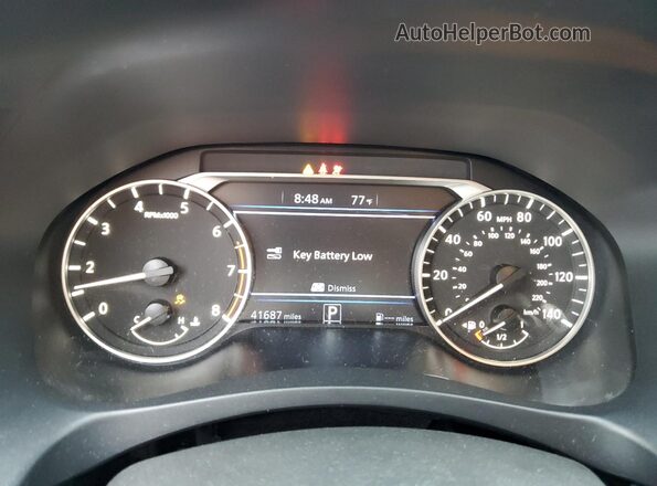 1N4BL4DVXNN408339 2022 NISSAN ALTIMA Черный Вид щитка приборов