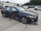 2022 Nissan Altima Sv Черный vin: 1N4BL4DVXNN408339