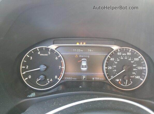 1N4BL4DW5MN402519 2021 NISSAN ALTIMA Black Vista del cuadro de instrumentos