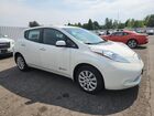 2017 Nissan Leaf S Белый vin: 1N4BZ0CP7HC305549