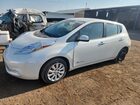 2017 Nissan Leaf S White vin: 1N4BZ0CP9HC300191