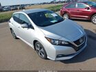 2021 Nissan Leaf Sl Plus 62 Kwh Silver vin: 1N4BZ1DV9MC553329