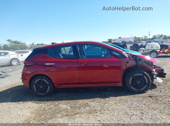 1N4CZ1CV0RC552986 2024 NISSAN LEAF Красный Панорамный вид салона 360°