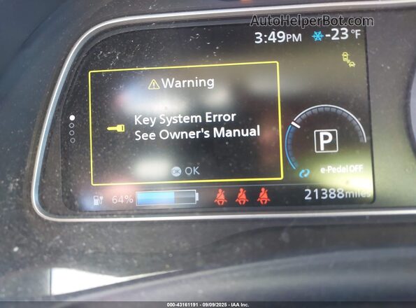 1N4CZ1CV0RC552986 2024 NISSAN LEAF Красный 