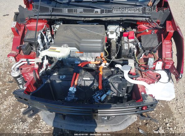 1N4CZ1CV0RC552986 2024 NISSAN LEAF Красный Вид сзади