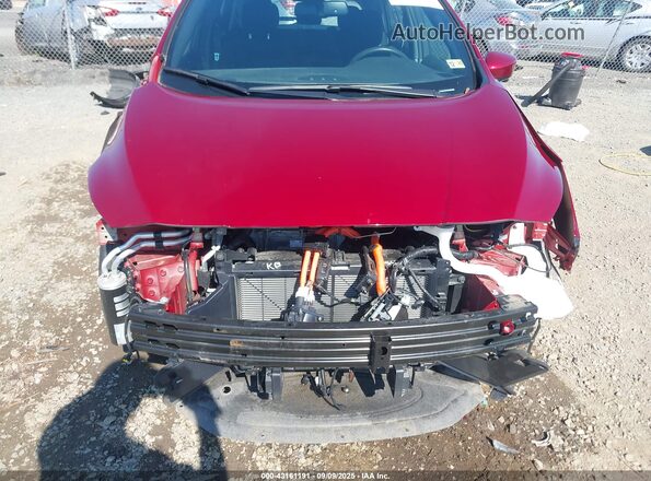 1N4CZ1CV0RC552986 2024 NISSAN LEAF Красный Вид спереди